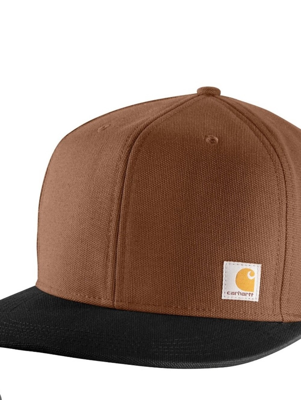 Carhartt Firm Duck Flat Rim Cap- Red Duck/Corduroy
